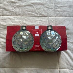 NWT Winterberrie Lane Ornament Sippers with straws 🎄❤️